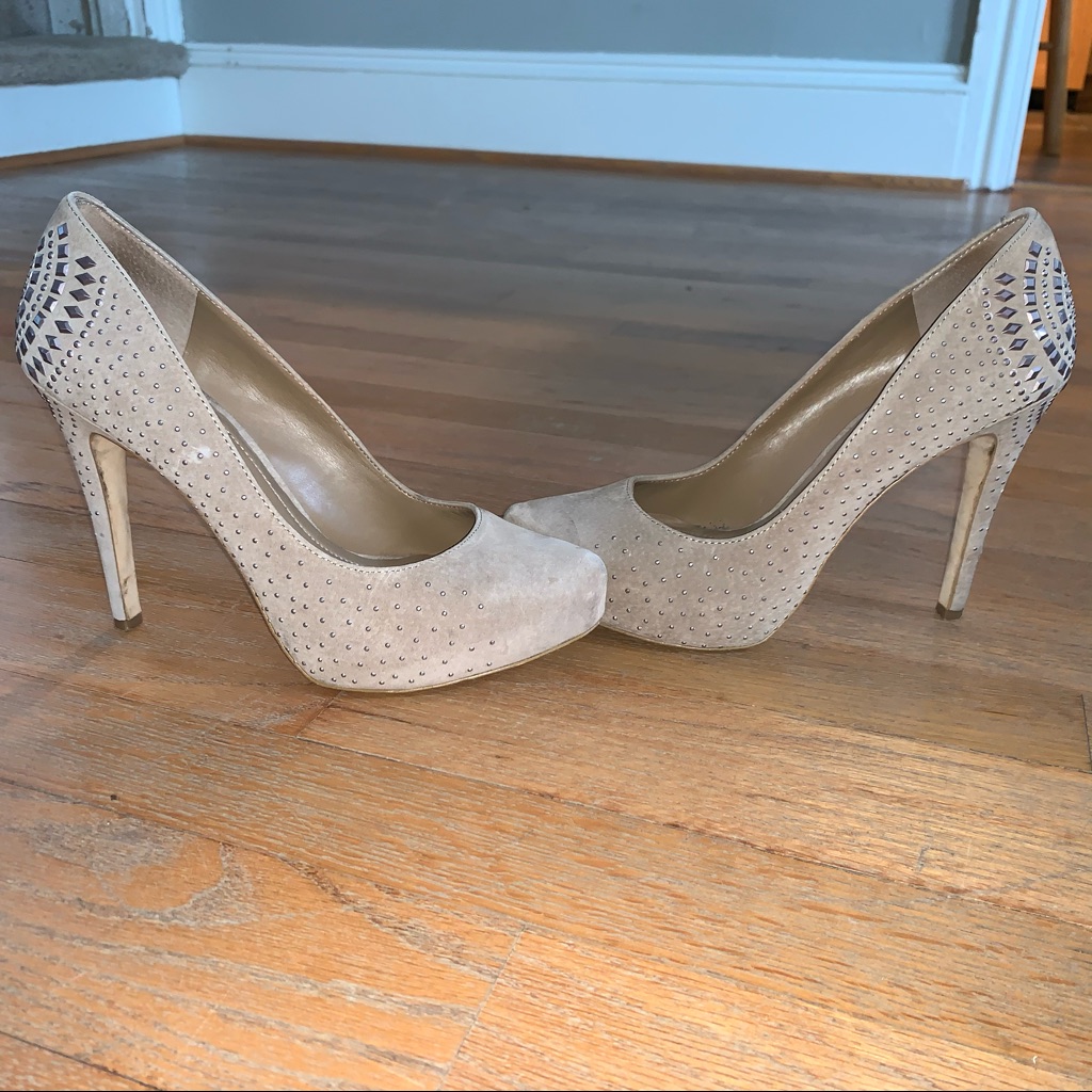 Gray Bcbgeneration Heels